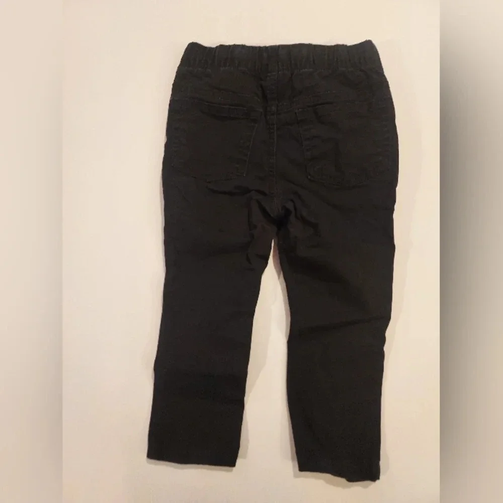 Lot of 2 (TWO) Toddler Boy Black Pants in Size 2T